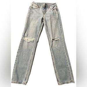 American Eagle 90s straight jeans size 0, regular